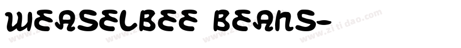 Weaselbee Beans字体转换